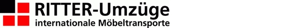 Logo von RITTER - Umzüge GmbH internationale Möbelspedition